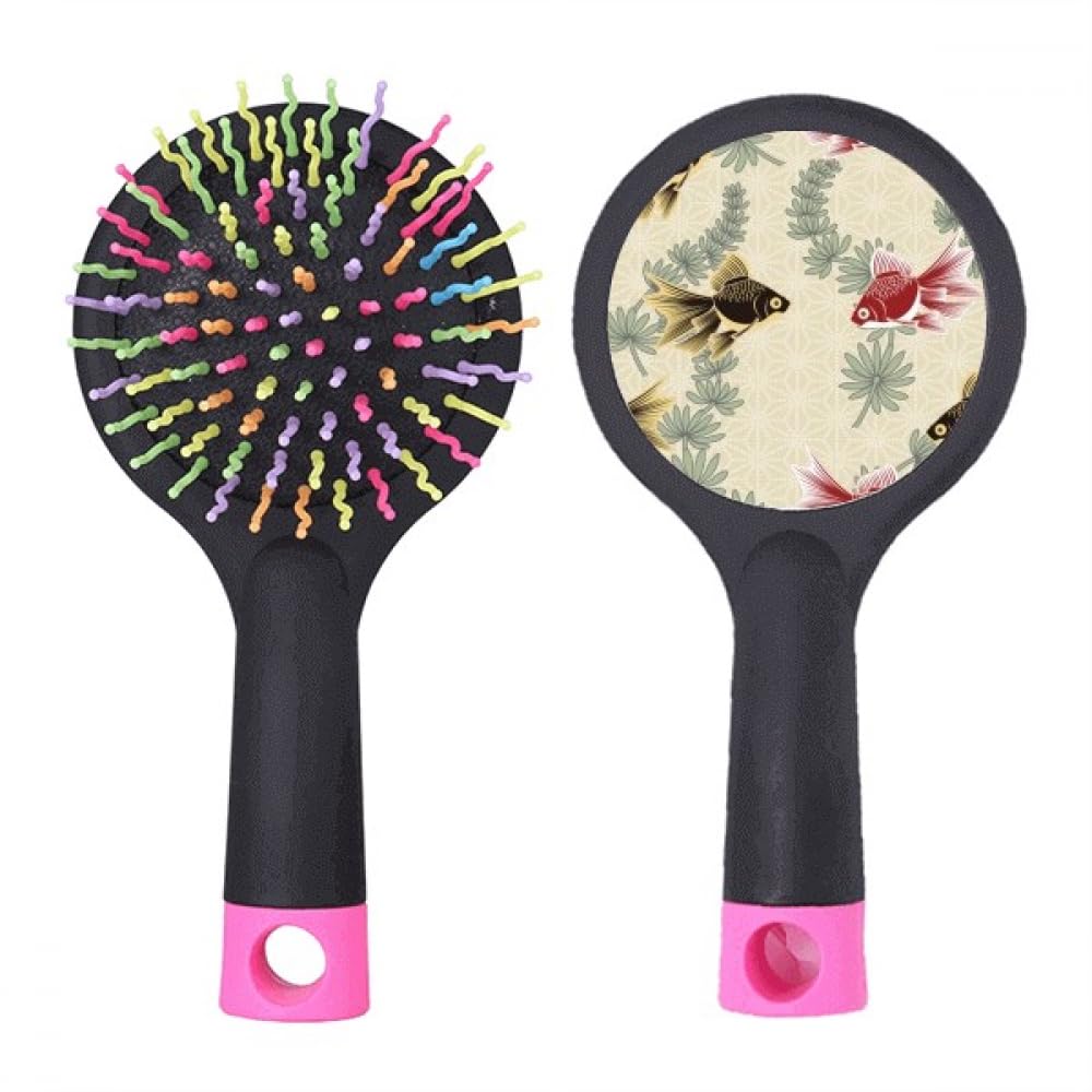 Brosse à cheveux démêlante Fish Watergrass Japan à coussin d'air