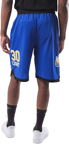 Miniatura 2 de Ultra Game NBA Players - Pantalones cortos de entrenamiento de baloncesto para hombre, varios jugadores disponibles