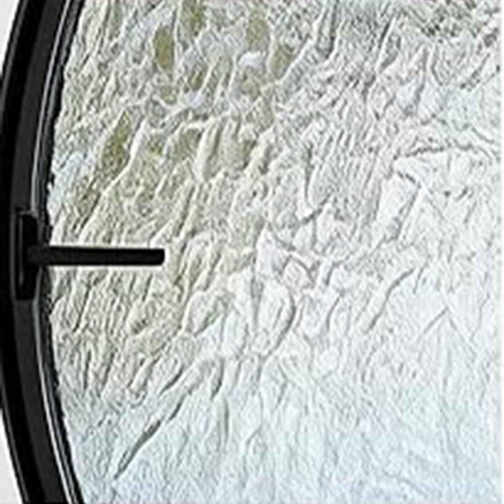 Ventanas Redondas Giratorias Ventiladas con Vidrio Templado | Ventanas Correderas Giratorias 360° Recambio con Manilla, Cuarto de Baño Cocina Dormitorio Salón(70cm(28in))