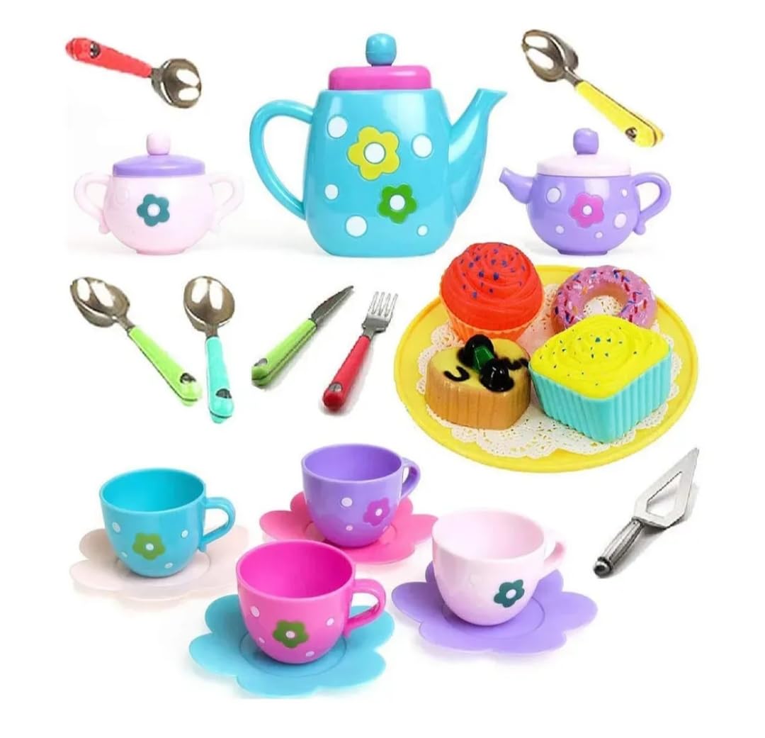 ARCADE TOYS Tea Party Set for Kids(19 pcs) - Multicolour (B0D7NQPQ9X) Amazon Price History, Amazon Price Tracker