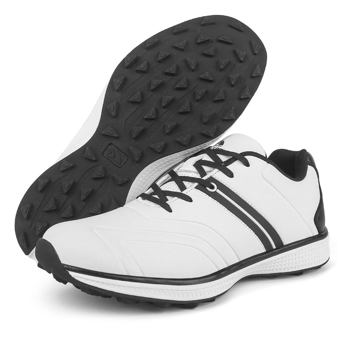 Zapatillas De Golf De Moda para Damas Zapatos Antideslizantes para Caminar con Cordones para Golfistas Flexibles Entrenadores Deportivos De Atletismo Flexibles