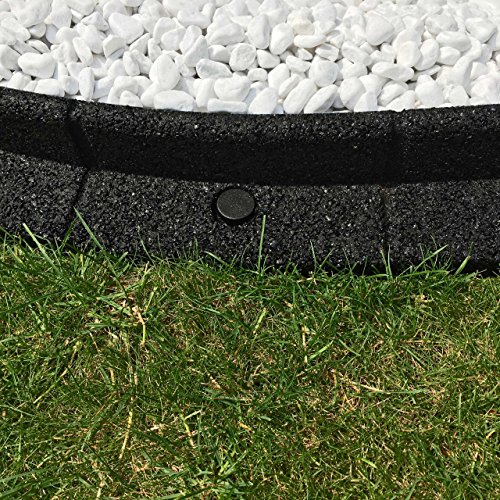 FlexiBorder Lawn Edging Flexible Garden Edging Border for Grass