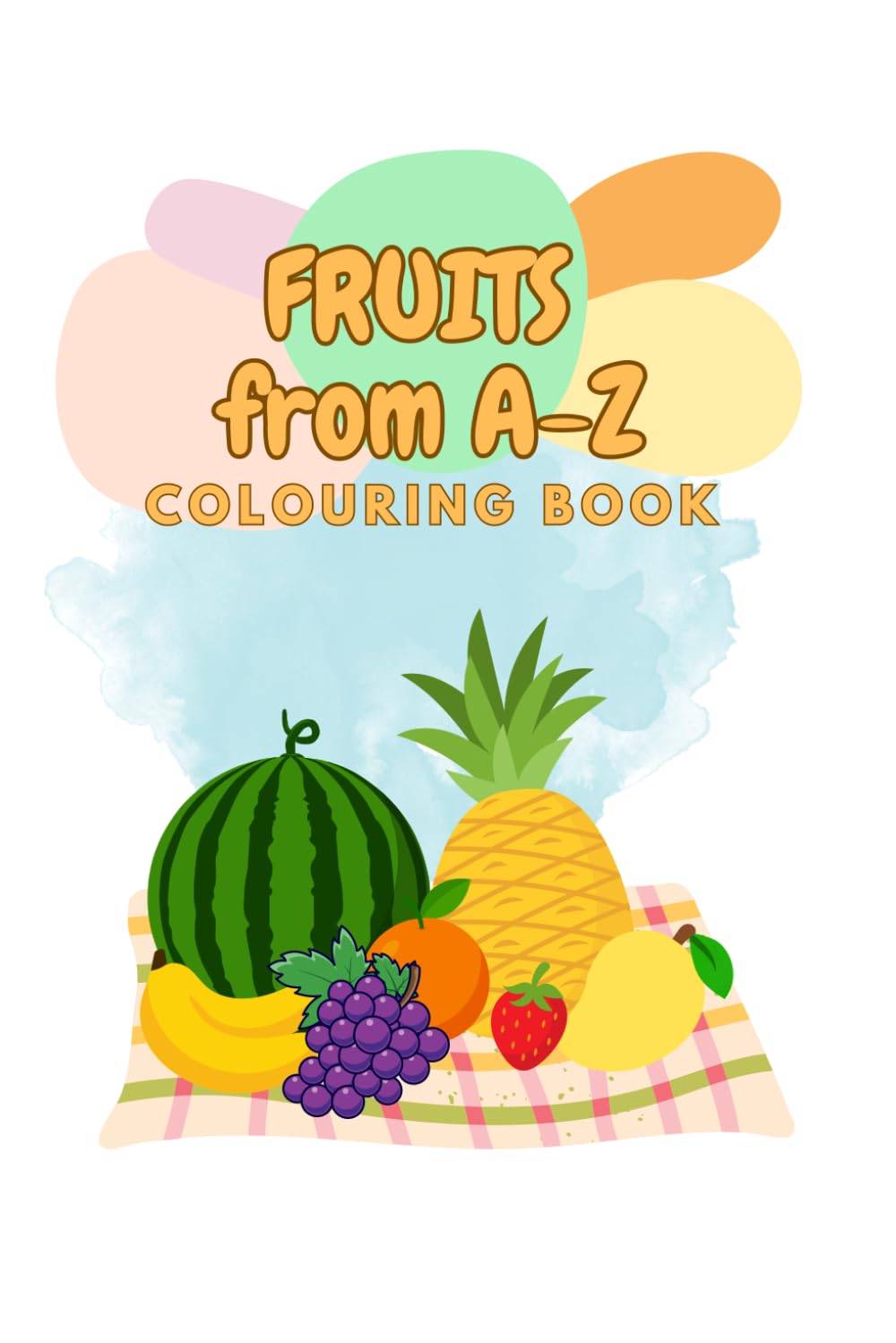 Fruits from A-Z Coloring book