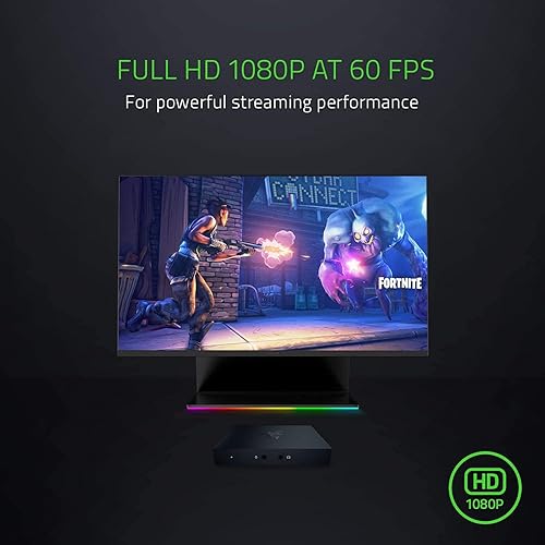 Razer Ripsaw - Tarjeta de captura de transmisión de juegos HD 4K Passthrough - Grabación de 1080P FHD 60 FPS - Compatible con PC PS4 Xbox One