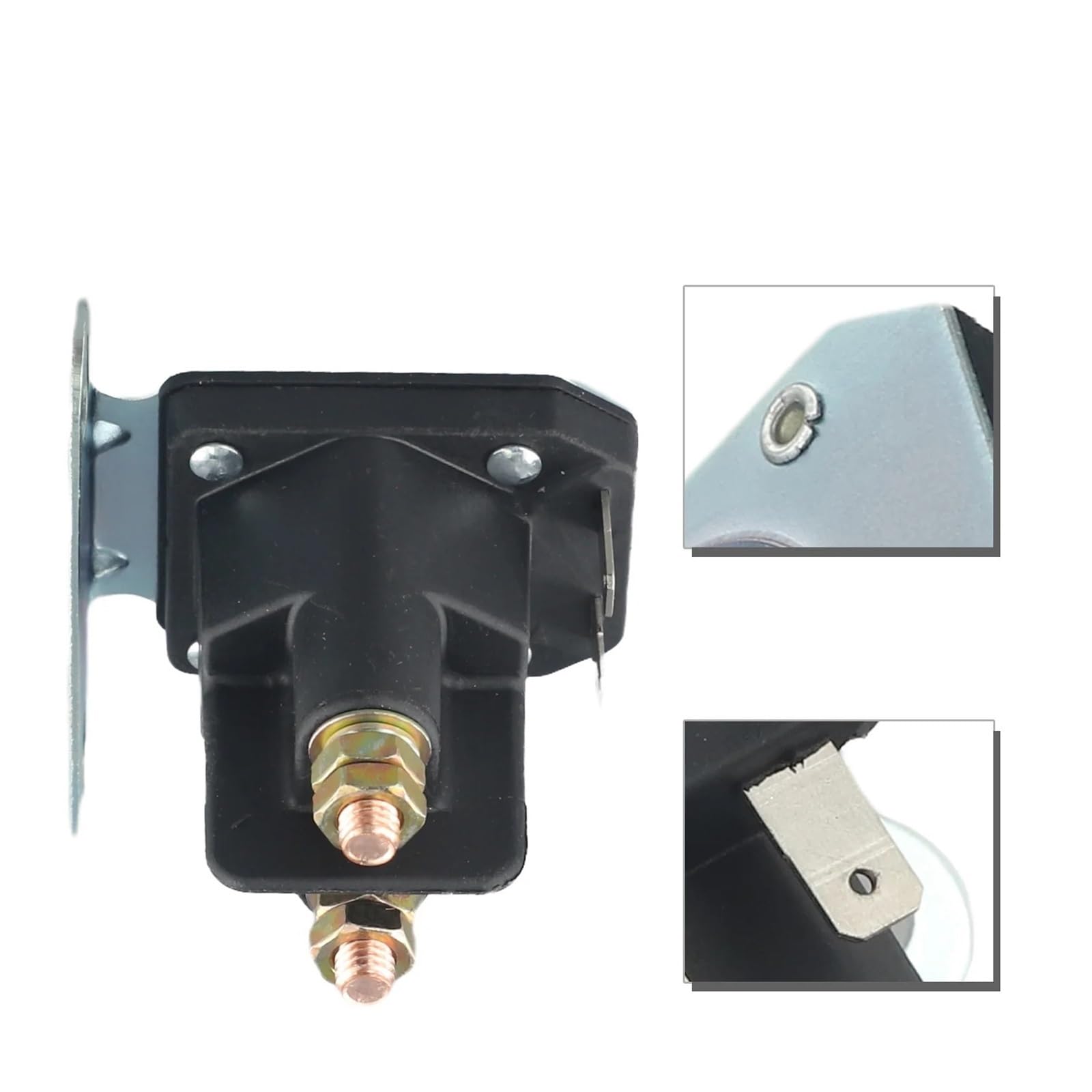 Solenoide de Arranque for cortacésped (1 Unidad), Accesorio de fácil instalación, con L100, L110, L118, L120 y L130.