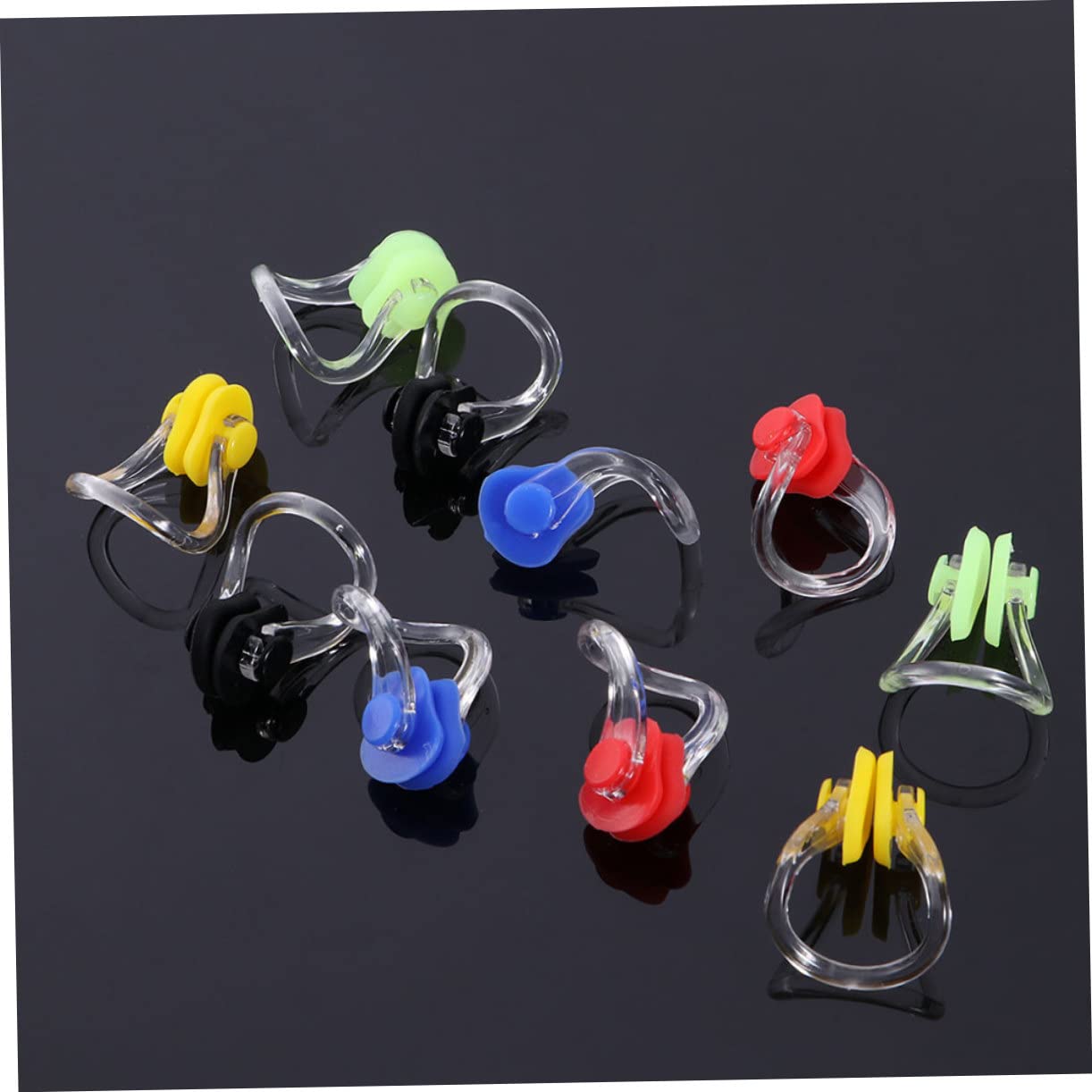 UPKOCH Pinzas para Nariz De Natación Impermeables Accesorios para Natación Protección Nasal para Surf Ducha Y Acuáticos