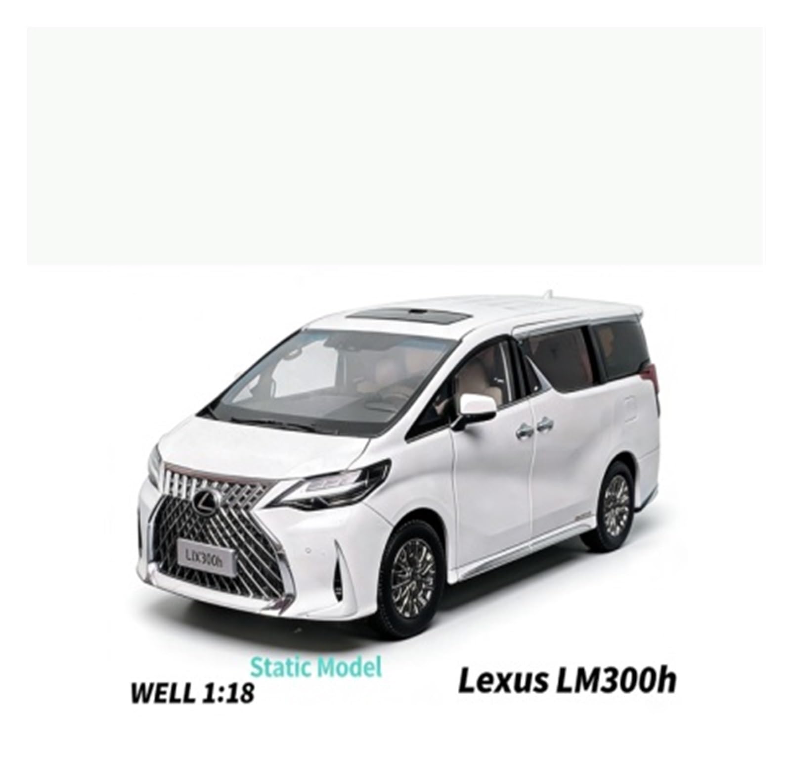 Amazon | 1：18 レクサス LM300H LM 金属おもちゃのバンモデルカー