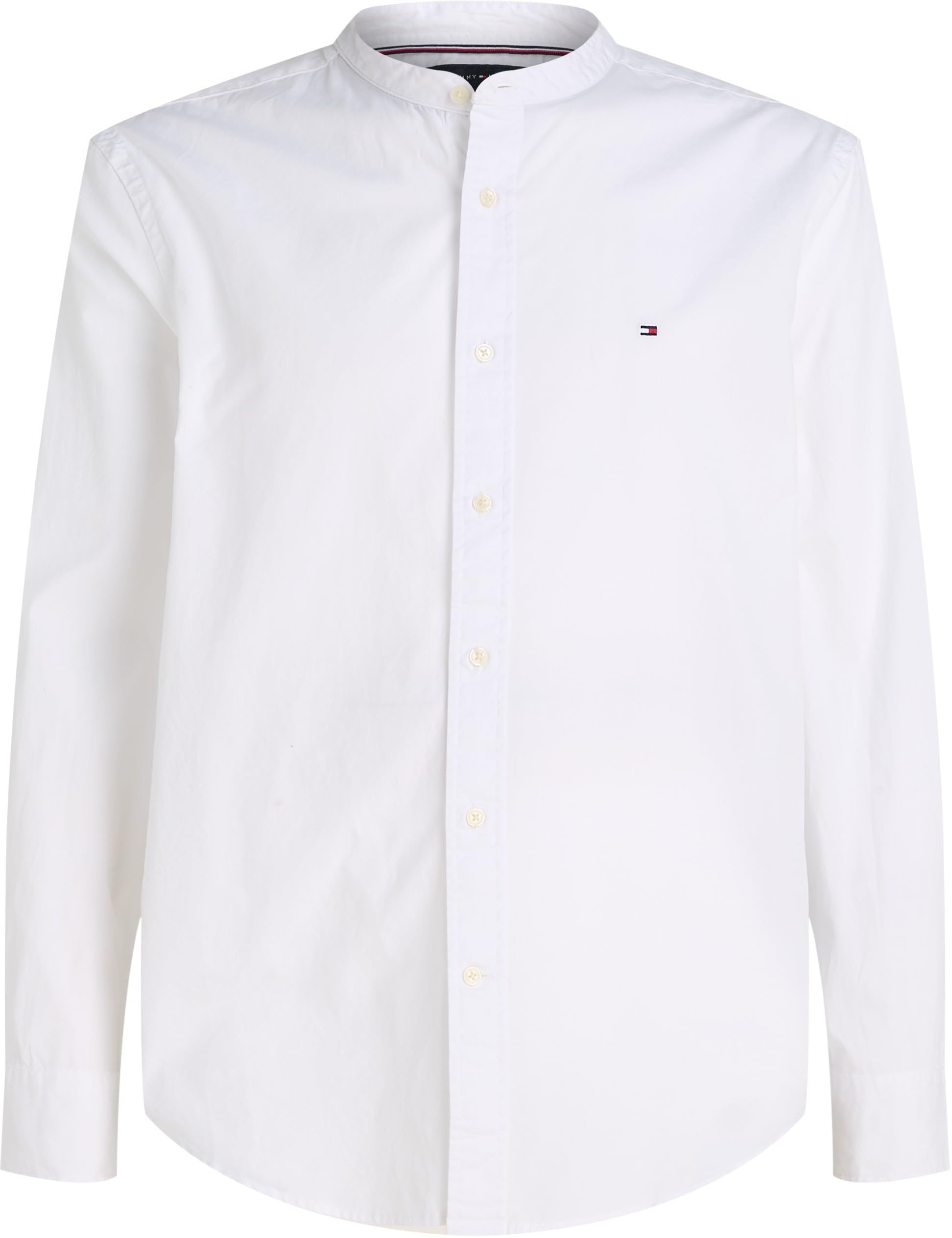 Tommy Hilfiger Uomo Camicia Flex Poplin Solid MAO Regular Fit