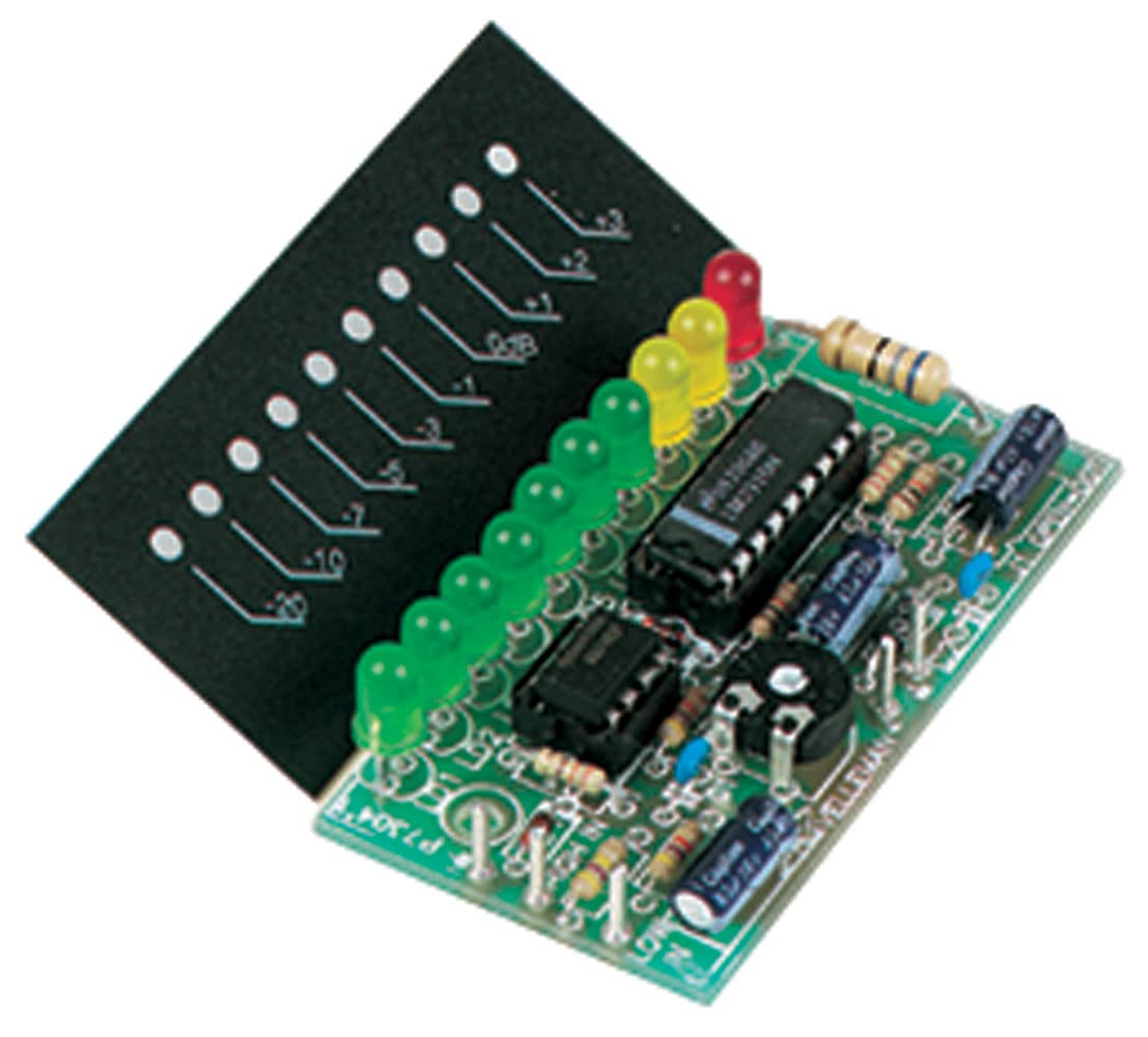 Velleman K4304-VP – Mono VU Meter, 10 LEDs -20 dB to +3 dB-image-42