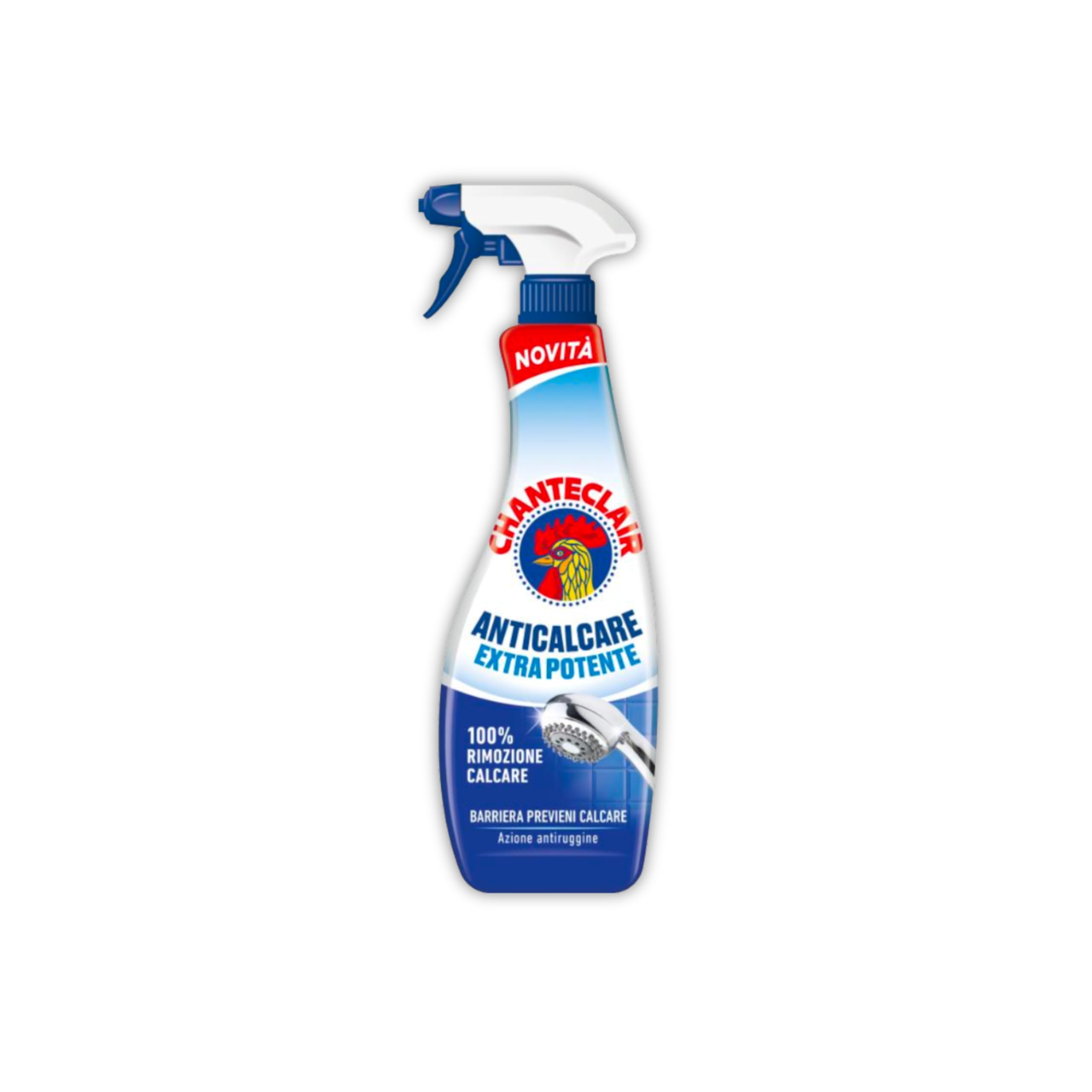 Chanteclair - Anticalcare Universale Antigoccia - Ideale Contro il Calcare su Acciaio, Rubinetti e Ceramica, Azione Antiruggine, Forza&Igiene - 625 ml