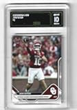 Graded Gem Mint 10 John Mateer 2025 Bowman U Now Football Card #2 Historical Oklahoma Sooners Debut Fuels Triumph