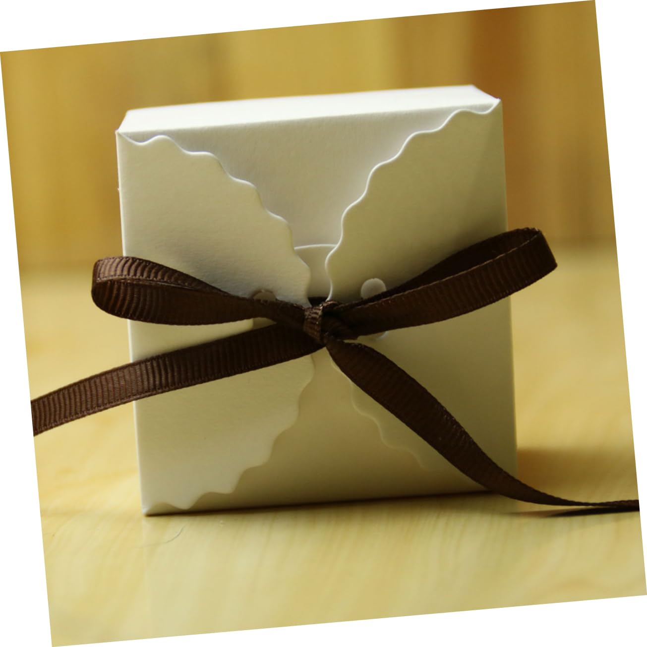 Abaodam Scatola Confetti in Carta Kraft 50 Pezzi, Scatolina Regalo