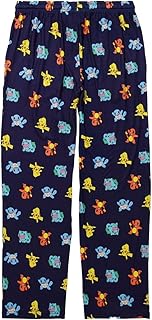 Pokemon Pikachu Squirtle Charmander Bulbasaur Pajama Pants