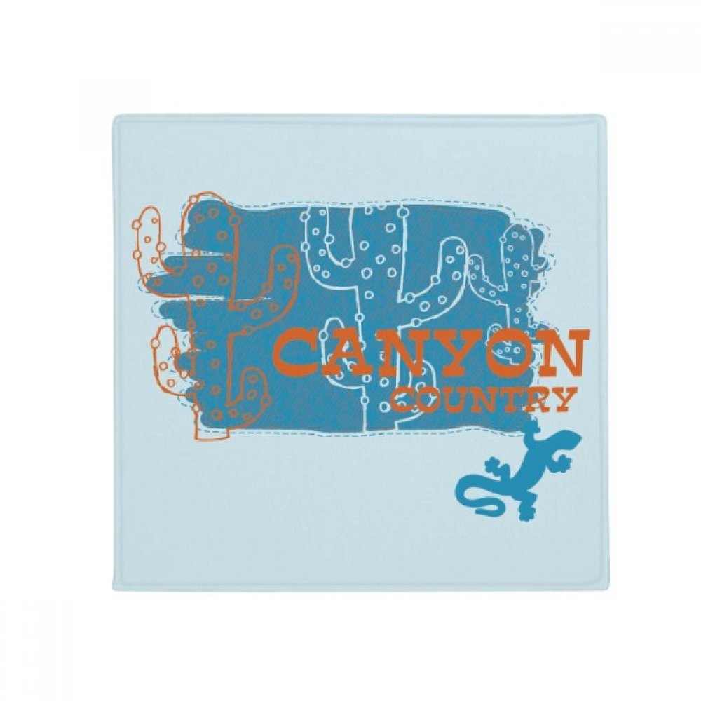 Tapis de sol antidérapant contre les glissades en cuisine avec motif cactus 80cm