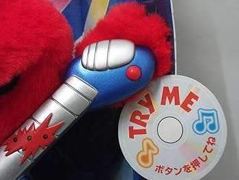 SESAME STREET - セサミストリート　ロックンロールエルモ　音なるおもちゃ人形ヴィンテージレトロ セサミストリート ロックンロールエルモ 音なるおもちゃ人形