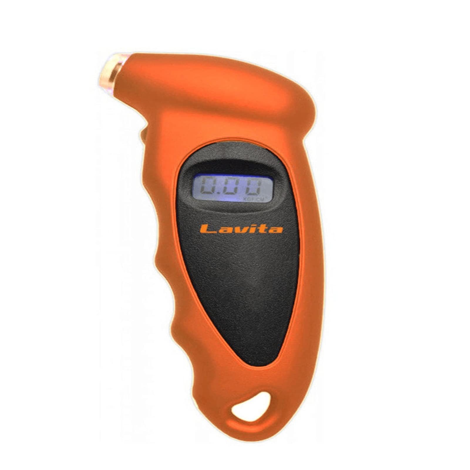 Misuratore di Pressione dei Pneumatici per Pneumatici per Auto Digitale Display LCD Manometro per barometro Tester (Colore : Giallo) (Giallo)