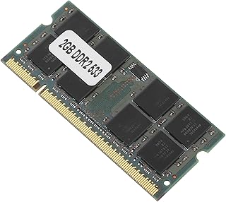 Placa-mãe DDR2 Mini Itx 8×5×1 2 GB DDR2 533 MHz 200 pinos para placa-mãe de laptop memória RAM dedicada totalmente compatível