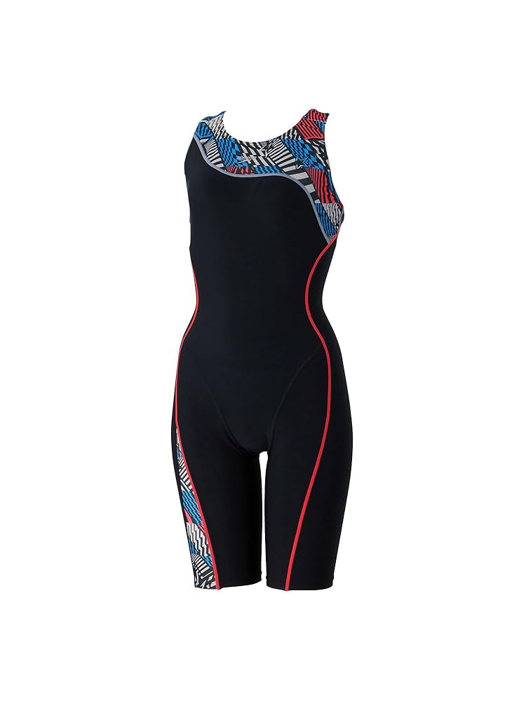 【speedo新品アウター】レディースM 公式】フレックスシグマカイオープンバックニースキン2