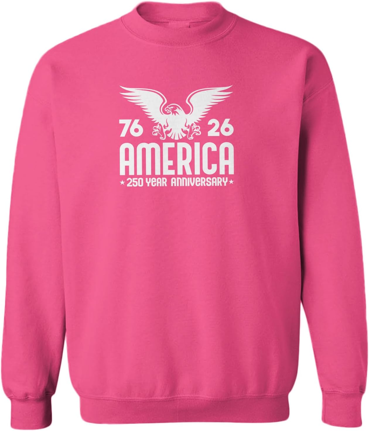 Haase Unlimited American Eagle USA 250 Year Anniversary Toddler Fleece Crewneck Sweater