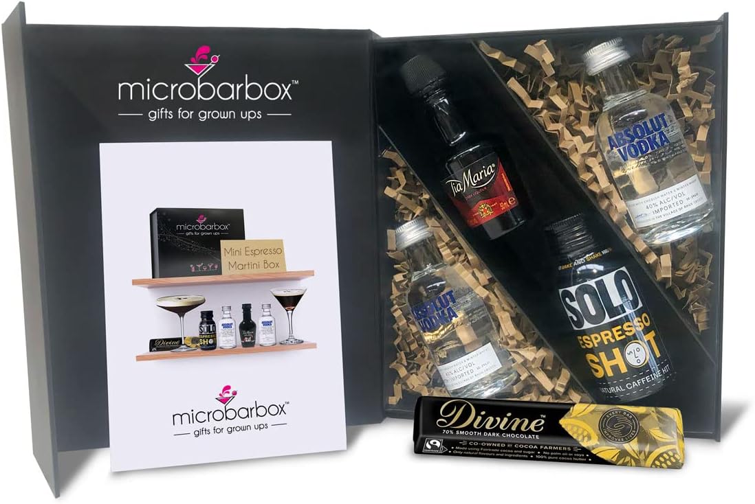 MicroBarBox Prosecco & Flavoured Liqueur Cocktail Gift Set In A Classic - View #4