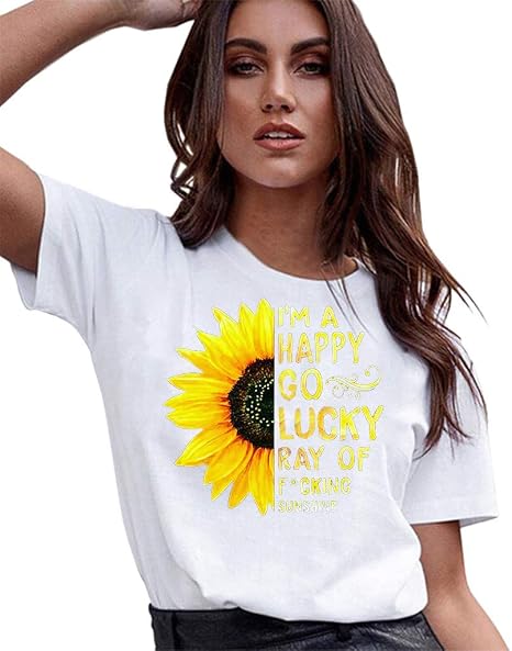 playeras personalizadas con girasoles