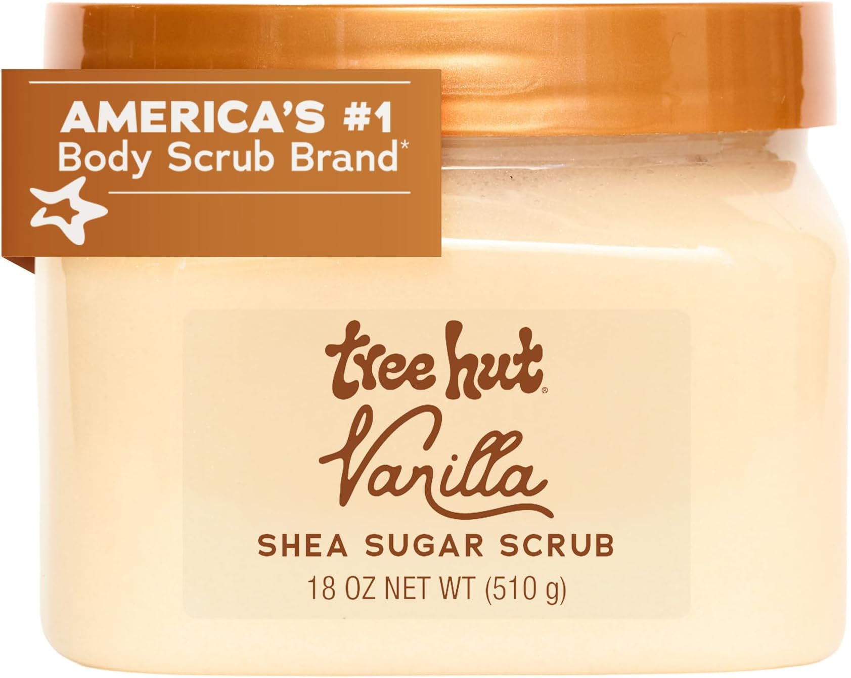 Vanilla Shea Sugar Exfoliating & Hydrating Body Scrub, 18 oz