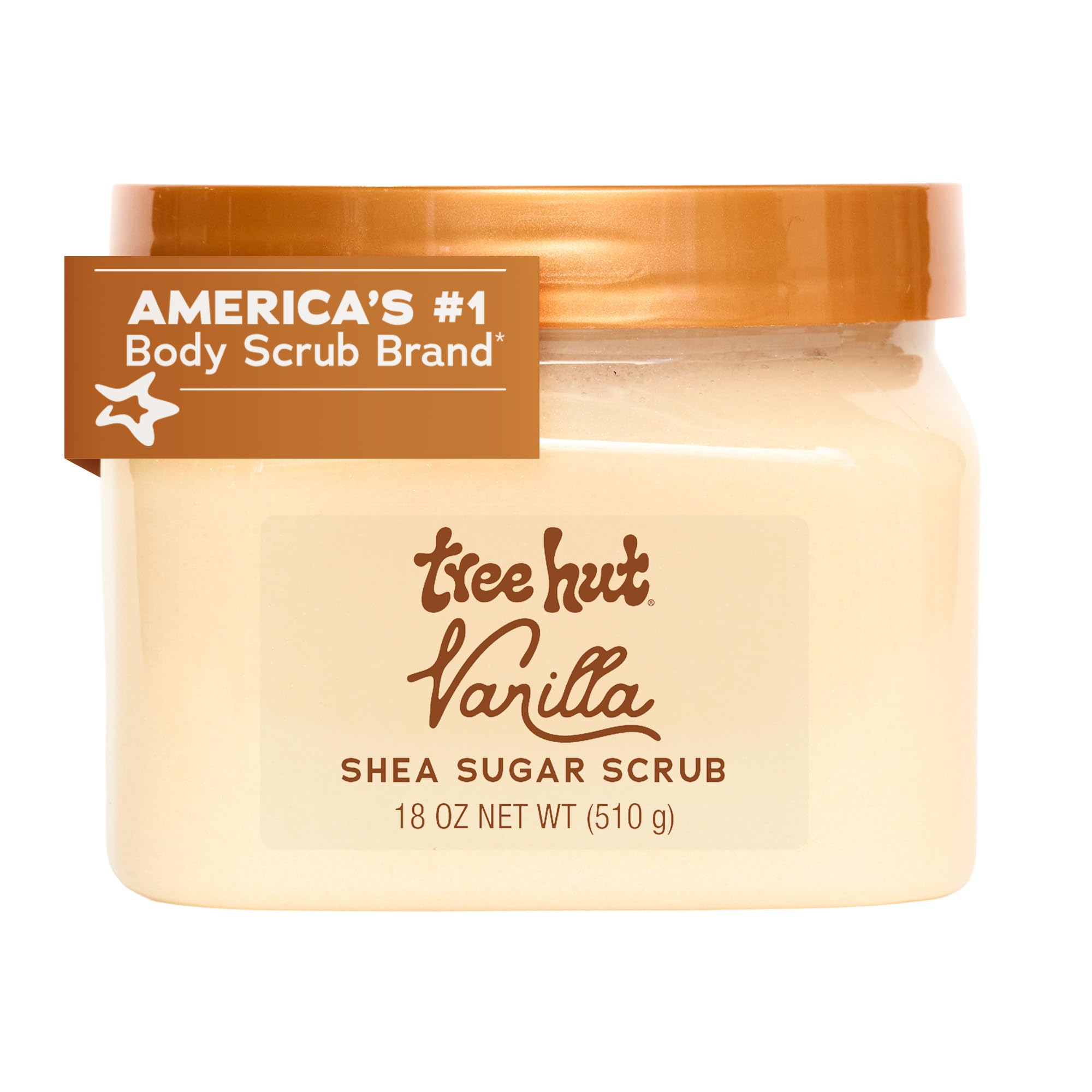 Tree Hut Body Scrub, Vanilla, 18 Oz