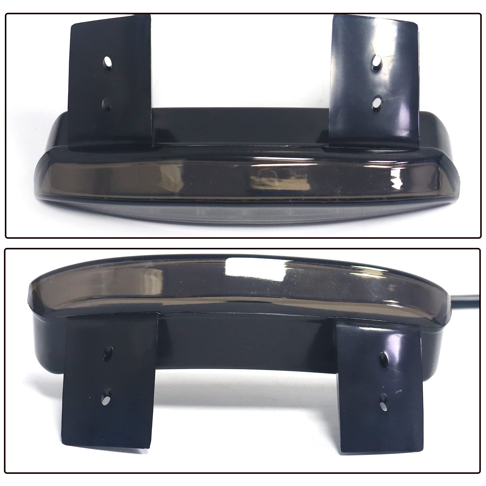 Frecce LED 3in1 Con Fanale Posteriore Luce Freno Nero Tinta Moto Quad - Foto 5