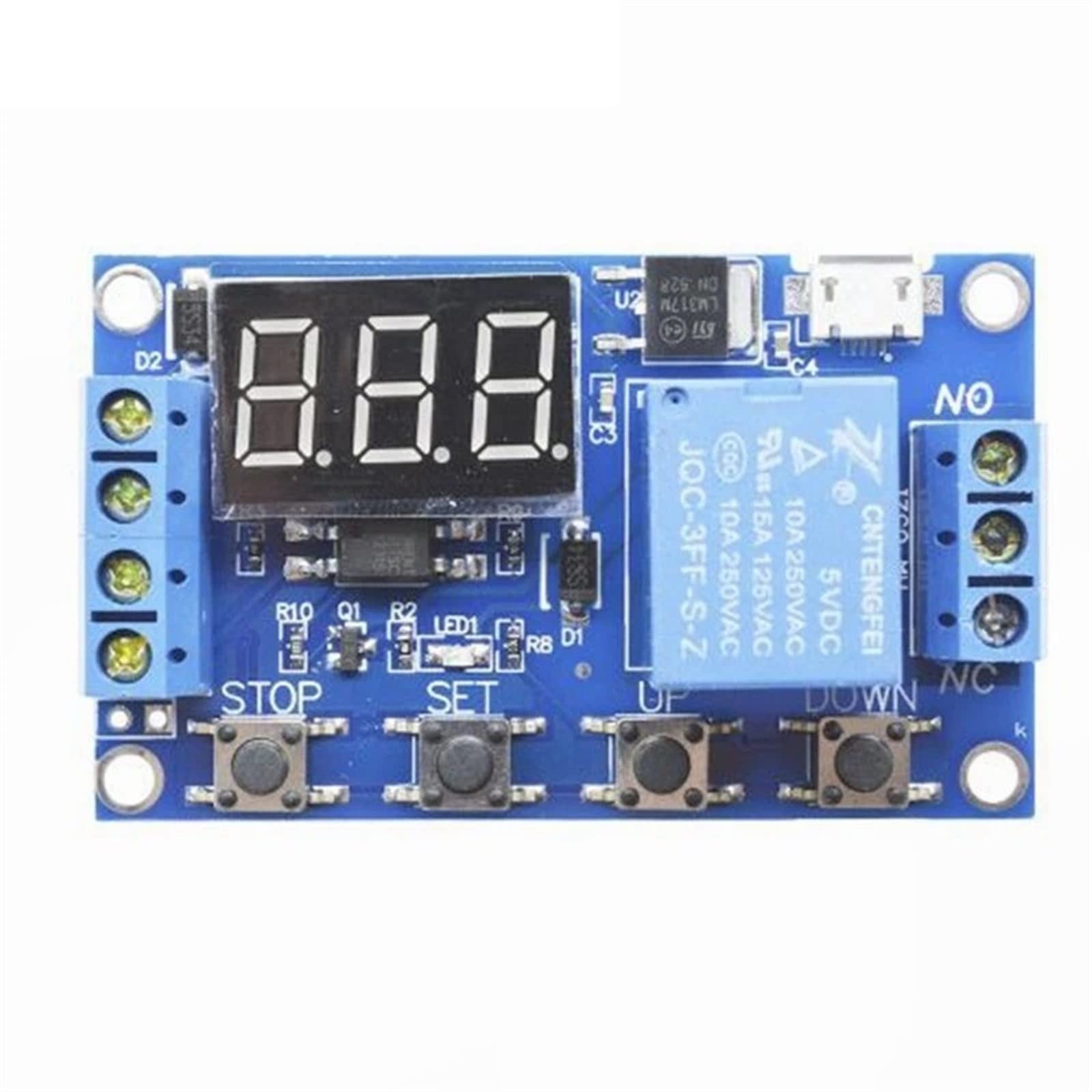 Control apagado automático temporizador de ciclo con pantalla digital LED de 12V