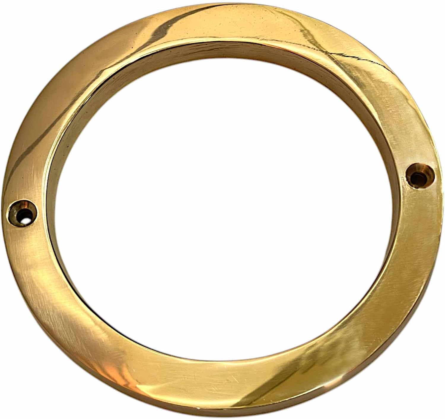 STYLENT Decor Brass 4 Inches House Numbers for Outside, Metal Address Number 0 - House Hotel Door Number Plaque Numeric Numerical Digit 0-9, Modern Design, Weather-Resistant, No Fading