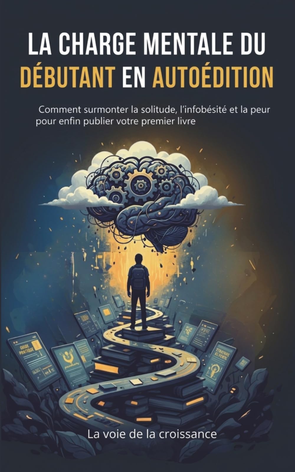 La charge mentale du débutant en autoédition: Comment surmonter la solitude, l'infobésité et la peur pour enfin publier votre premier livre sur Amazon KDP