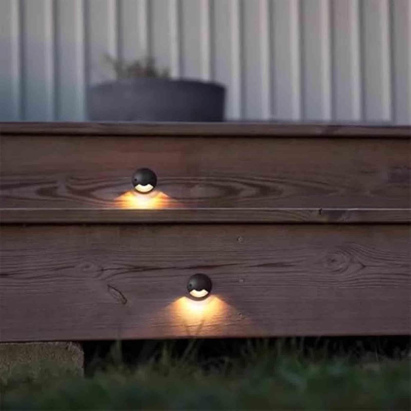 Lampy ogrodowe - Reflektory LED do zabudowy w ziemi, Reflektory LED do ogrodu zewnętrznego 24 V, wodoodporne IP65, z jednostronnym oświetleniem (biały, 4W-24V)