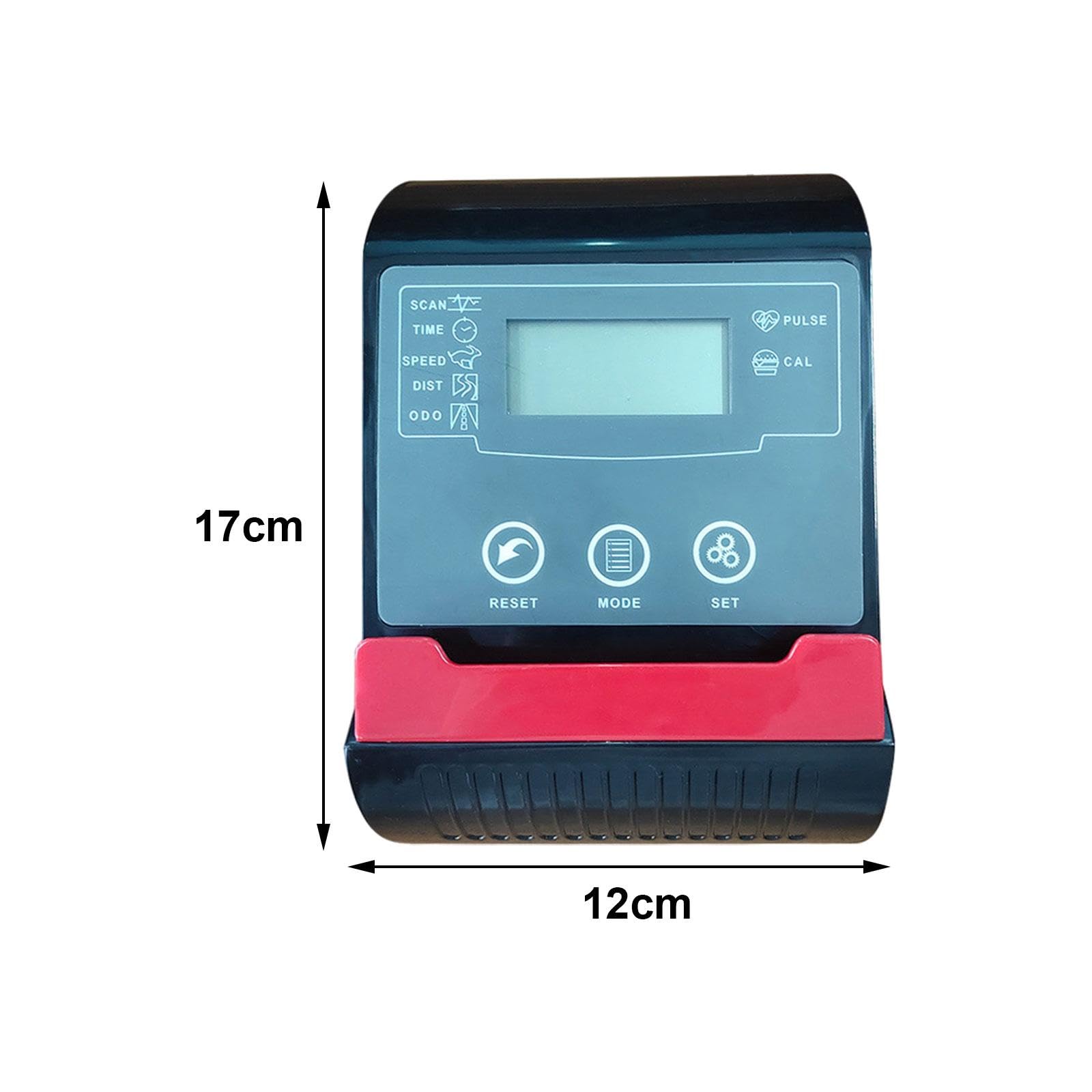 perfk Moniteur de, podomètre pour Les Exercices de Marche, Tapis Roulant Robuste, Compteur de pour Machine de Marche, Accessoires de vélo
