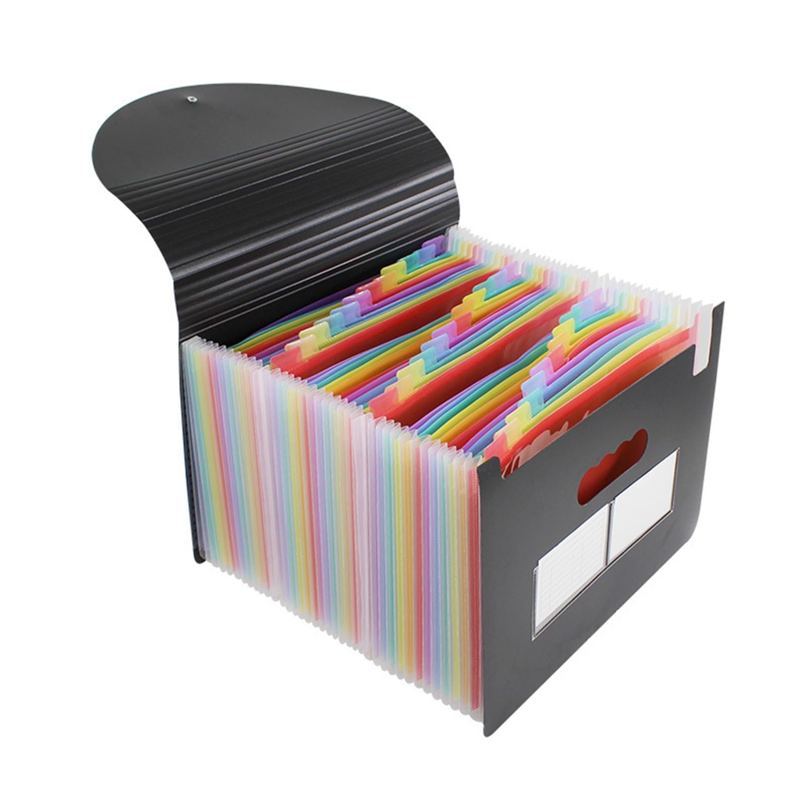 Carpeta de Archivos Expandible A4 Con cubierta, bolsa de órganos 36 capas, carpeta A4 pie, Clip almacenamiento papel prueba para la Escuela