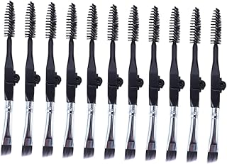 ERINGOGO 10pcs Foldable Eyebrow Brush Dual-en...