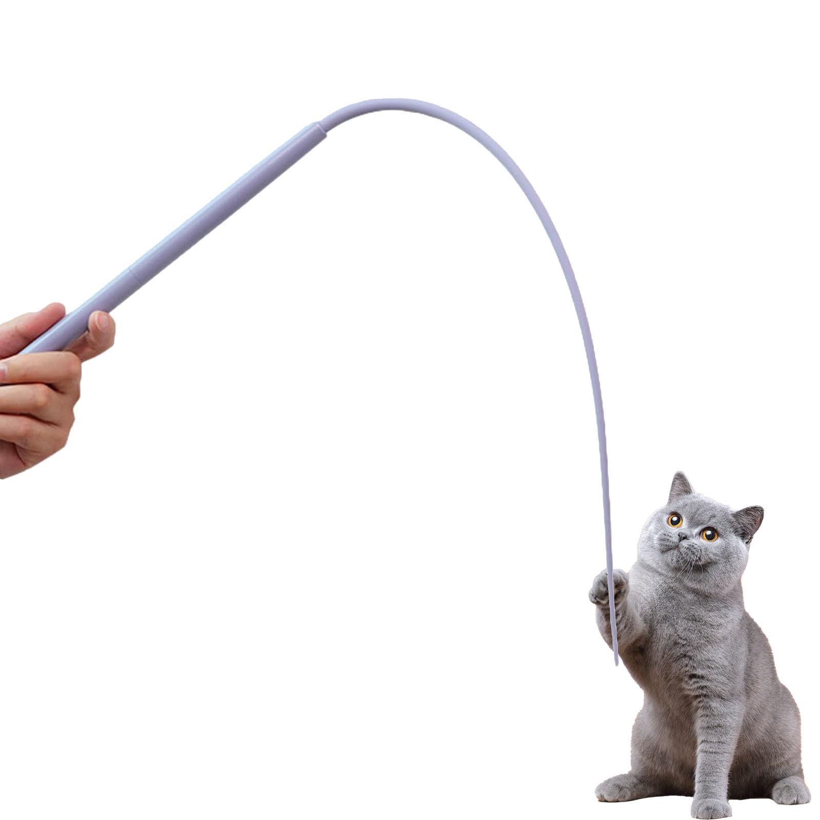 Amazon | 猫 おもちゃ ネズミの形をした猫の杖 ネズミのしっぽ