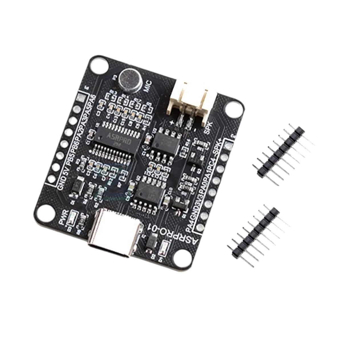 ASR PRO Voice Recognition Module Serial Port One Click Downloading Offline Voice Development Board