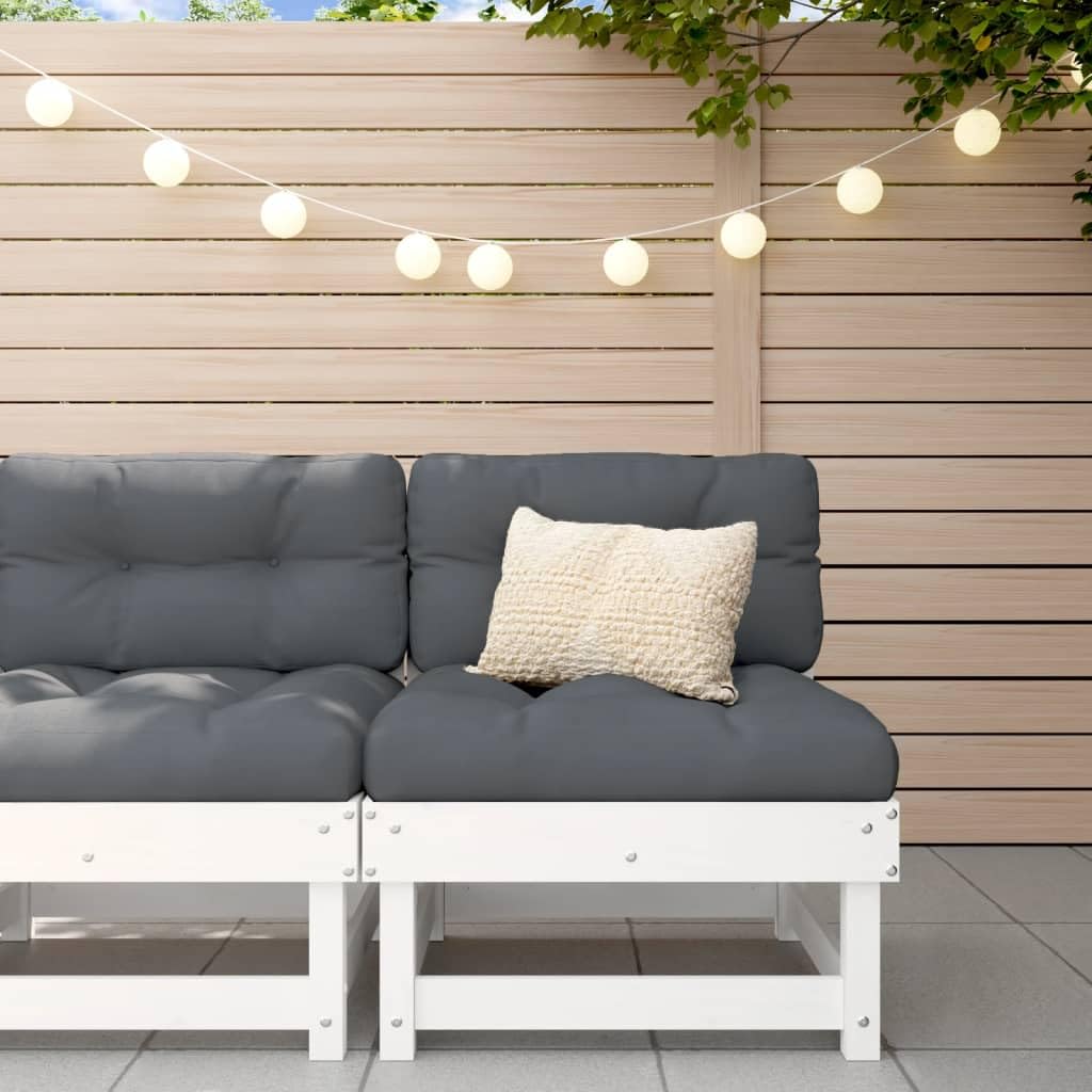 Divano Pallet Modulare da Giardino con Posti in Legno di Pino Impregnato con Cuscini,Divano Modulare Giardino da Esterno,Divano in Legno,Divano Posti da Giardino,Divano Modulare,Divano Centra