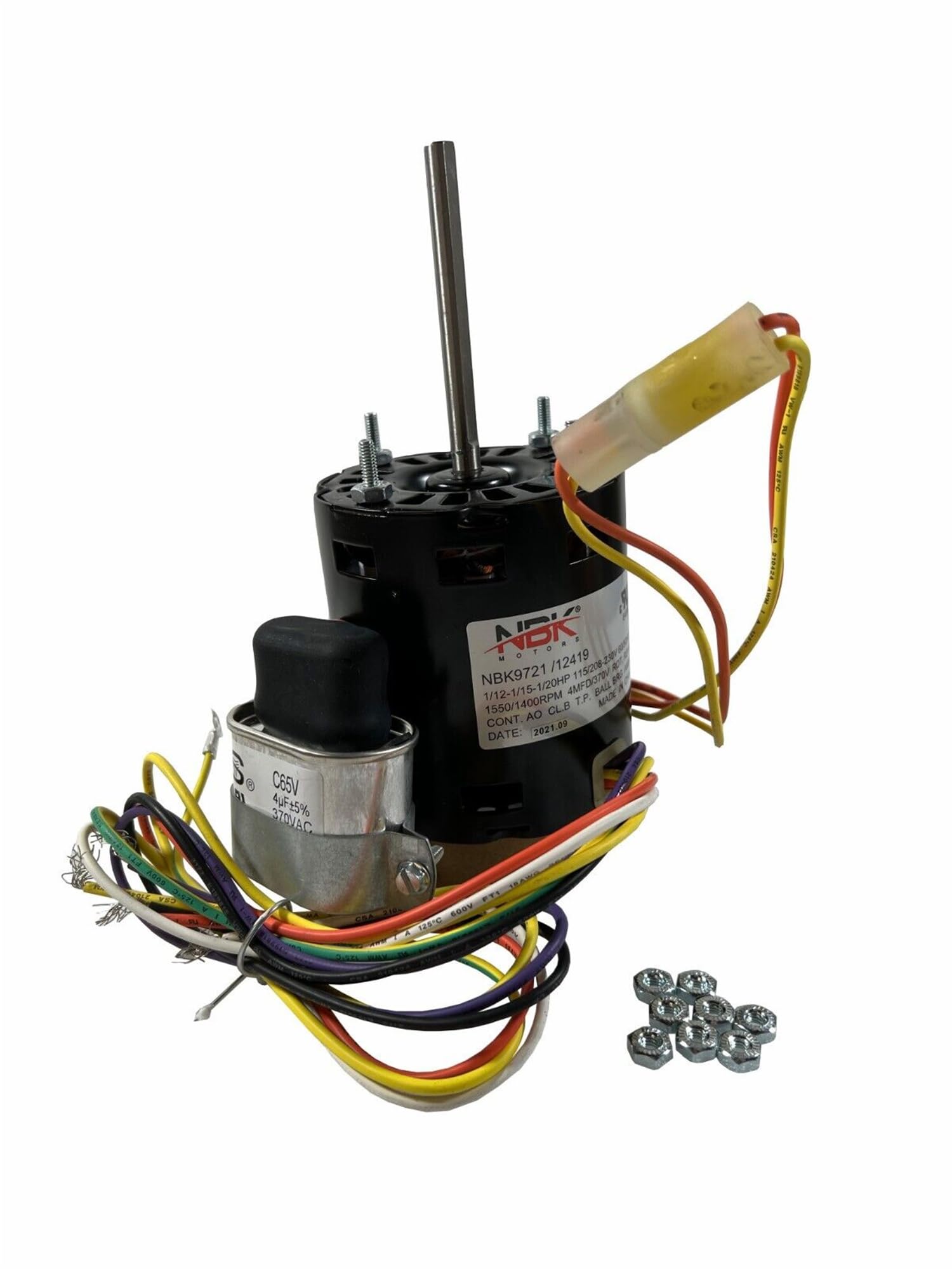 YZF10-20 Condenser Motor High Speed 220-240V 1300RPM Cooling Fan