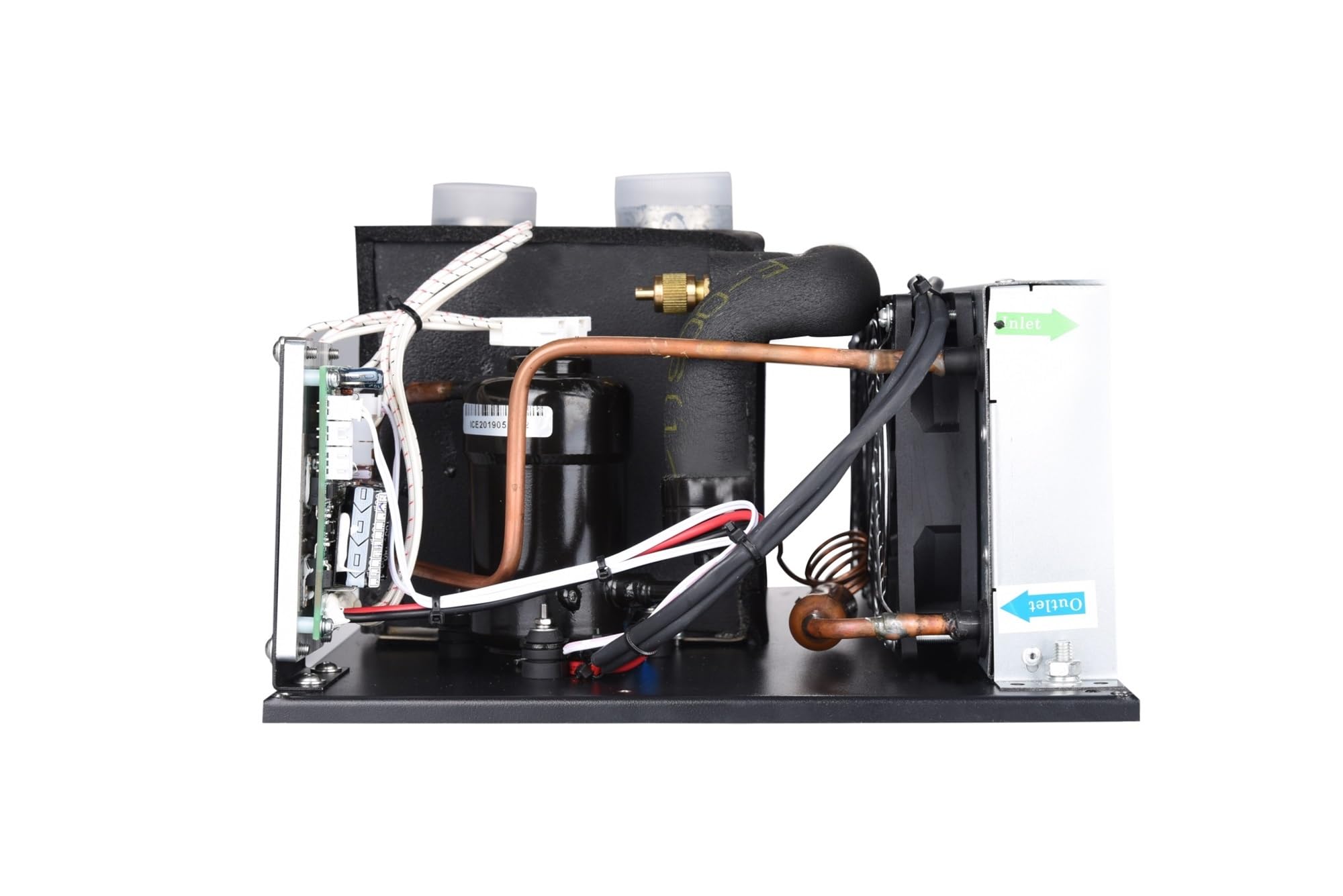 Klimatyzacja, 12V R134A Mikro klimatyzator DC, 450W, Mini kompresor: przenośne chłodzenie do małych przestrzeni do sypialni, biura, mieszkania
