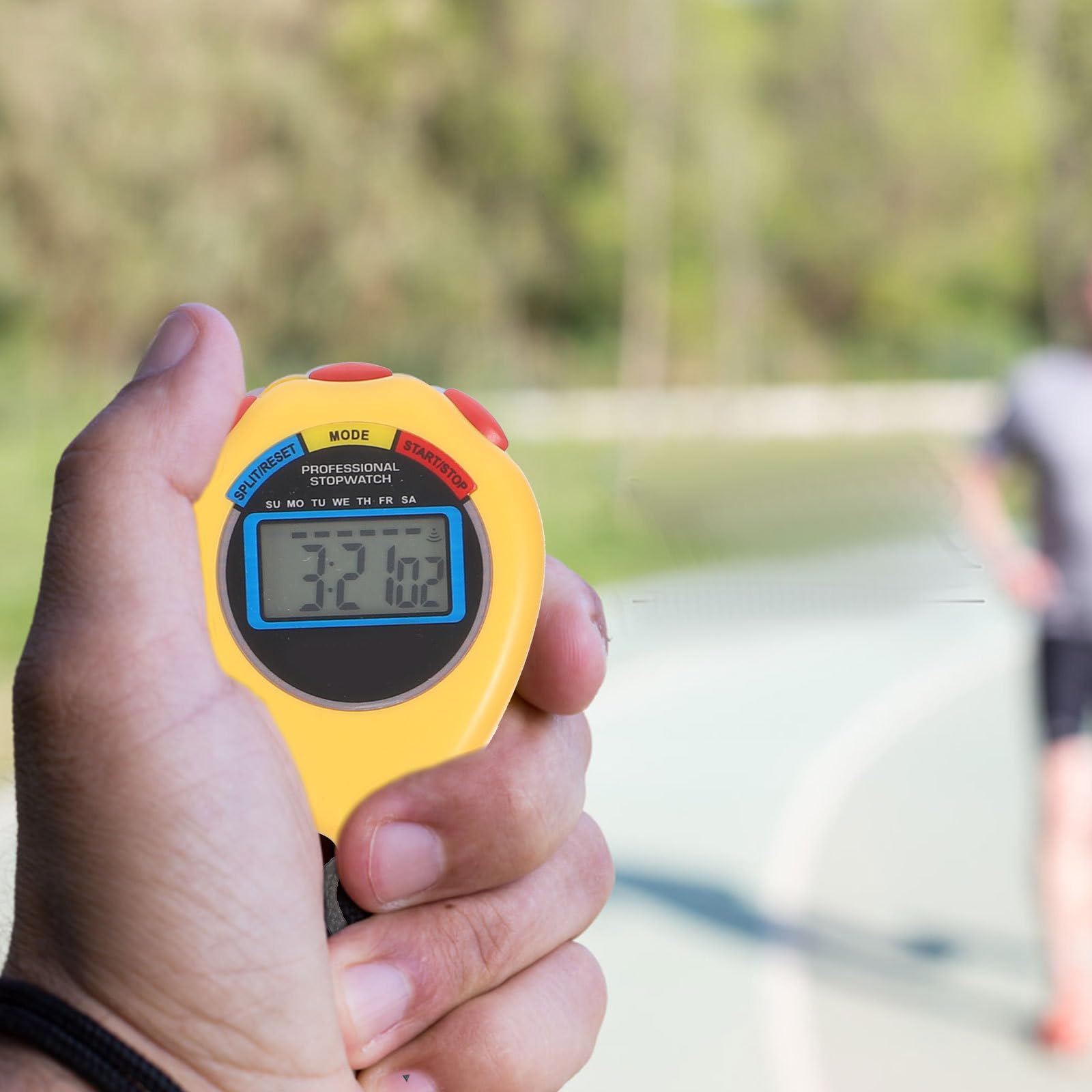 UPKOCH Visualizzare Il Cronometro Timer Fisico Cronometro A Intervalli Multi Cronometro Sportivo Orologio Dell'arbitro Cronometro Professionale Addominali