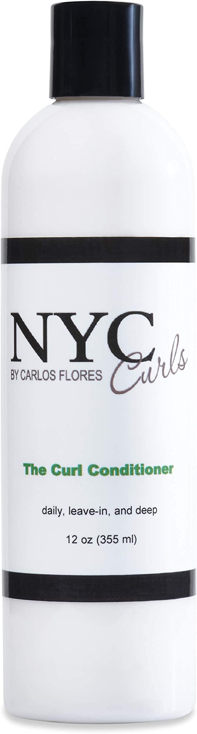 NYC Curls The Curl Conditioner | Daily, Leave-in, & Deep Conditioner for Curly, Coily, & Wavy Hair | 3 products in one | Silicone Free & Vegan | 12 FL OZ