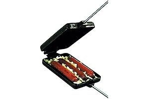 Rome's Dog 'n Brat Cooker: Perfect Campfire Companion for Grilling Delights