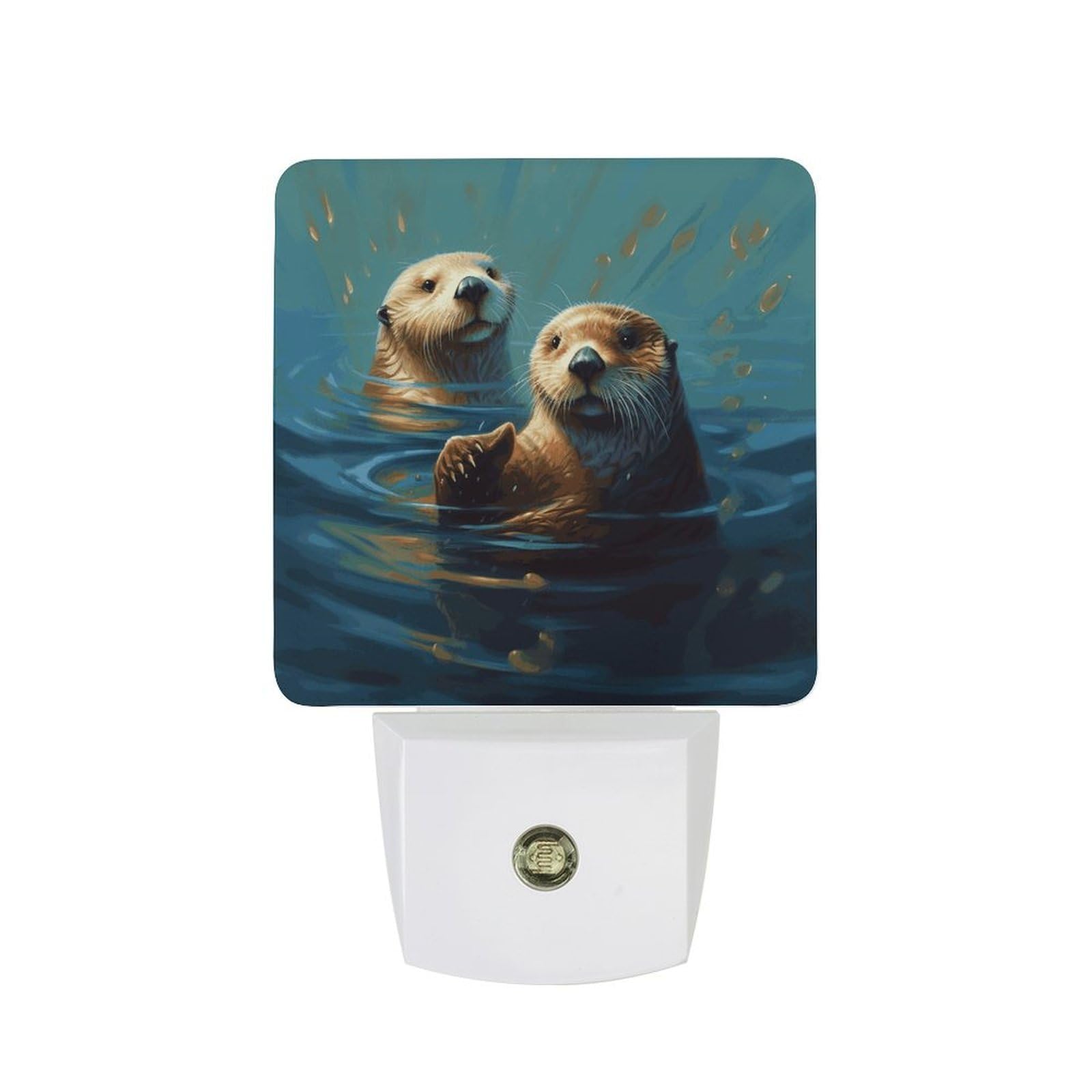 LDGSUPH - 0.5W Smart Sensor LED Night Light, 0.5W Plug in Night Light, Night Light Sensor, Small Energy Saving, Bright Night Light, 4.5" x 3" x 2"