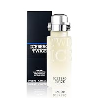 ICEBERG Twice Man – Eau de Toilette 125 ml, Profumo da Uomo dalle Note Fougère Aromatiche