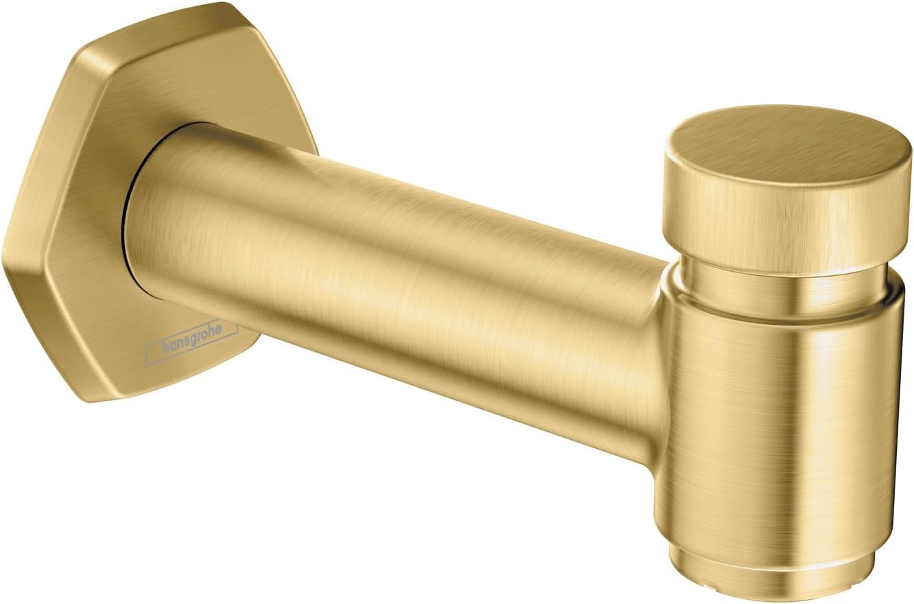 hansgrohe Locarno Tub Spout with Diverter in Brushed Bronze, 04815140