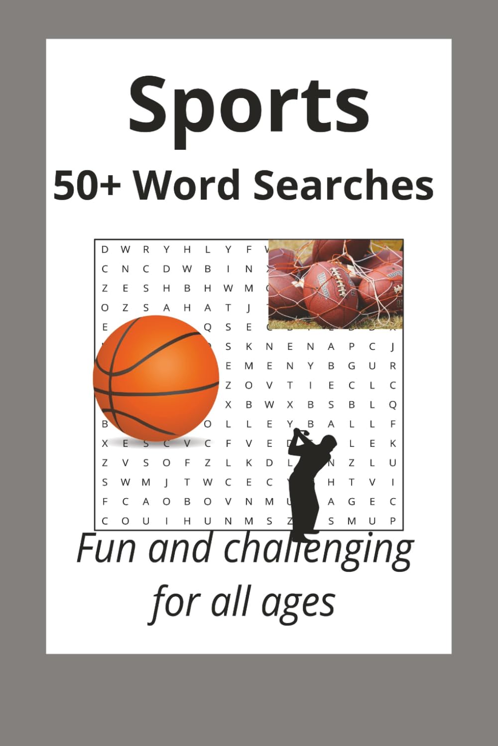 Sport Word Search Puzzle Book: Word Searches with Easy to Read Print about Sports and Sport themed | 6x9 inches, 110 pages | 50+ Puzzles... Perfect Gift for any Vacation, Holiday, or Sport Enthusiast.