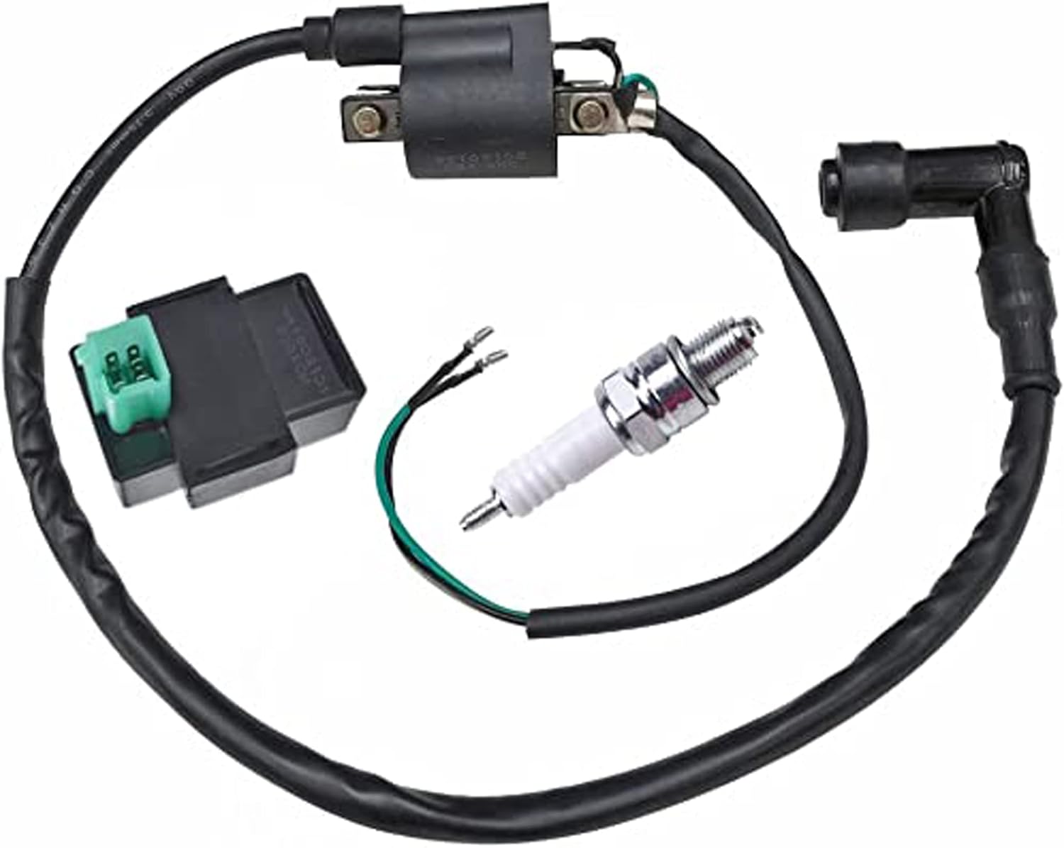 Ignition Coil CDI Spark Plug kit for 50 70 90 110 125cc ATV Quad Scooter Dirt Bike