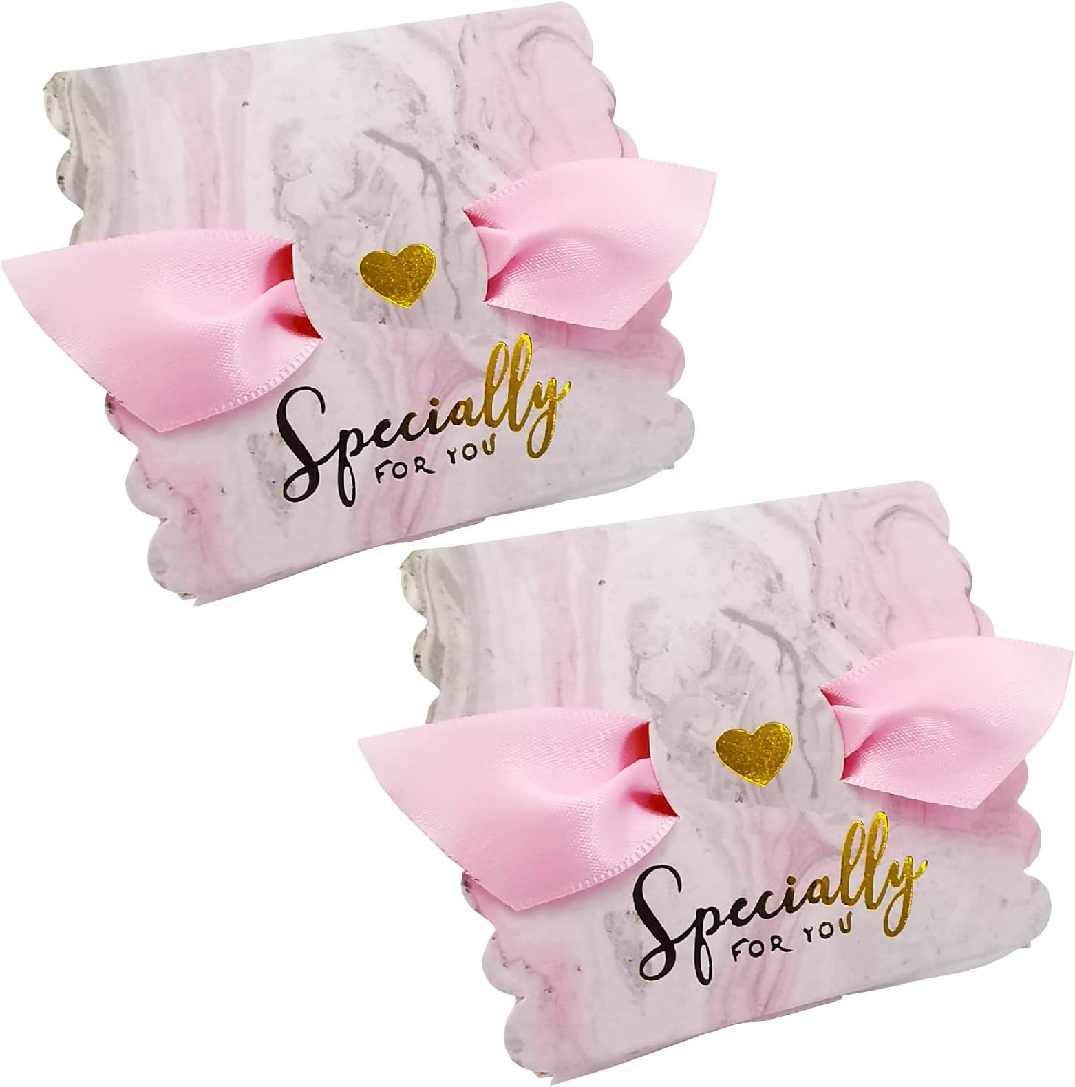 50PCS Paper Candy Boxes - Sweet Wedding Favour and Gift Bags, Creative Treat Boxes for Party Decorations