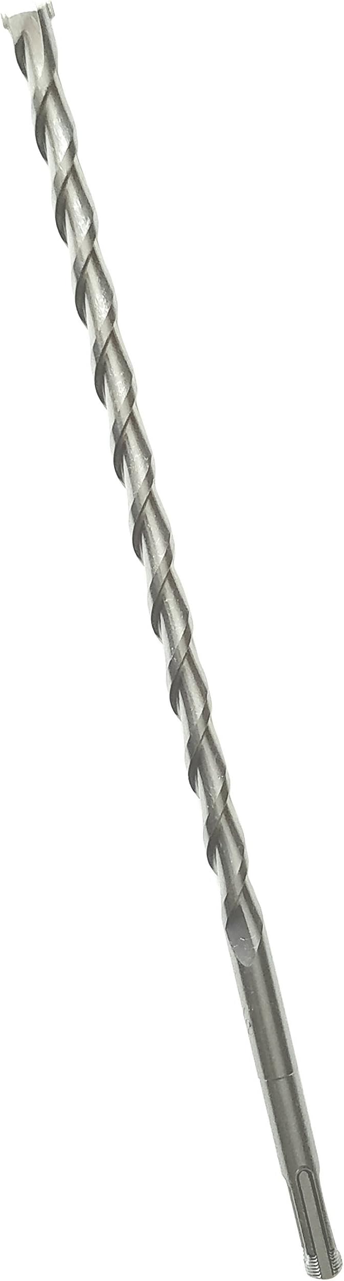 Installer SDS-Plus Masonry Carbide Tipped Drill Bit with 3/8 Patented Threaded Round Shank with 1 Hollow Tip 1/2-Inch x 12.5-Inch Length